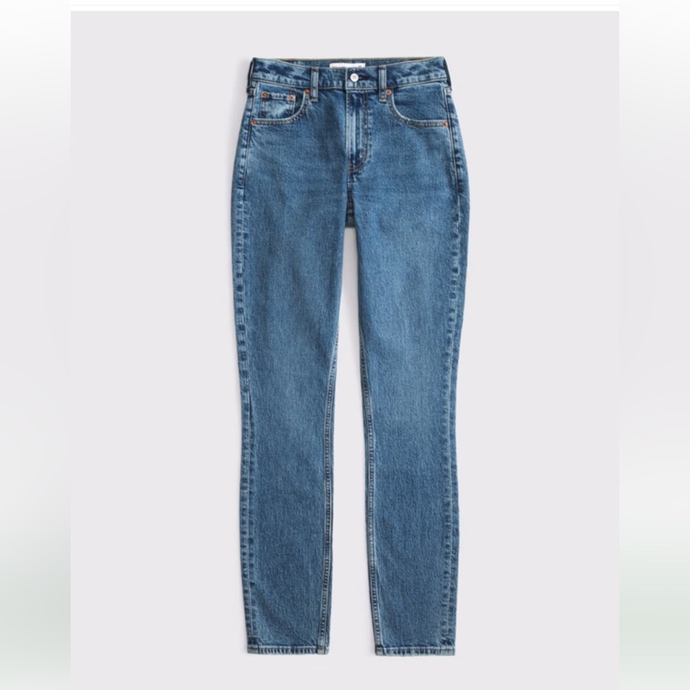 Abercrombie & Fitch Curve Love High Rise Modern Skinny Jean